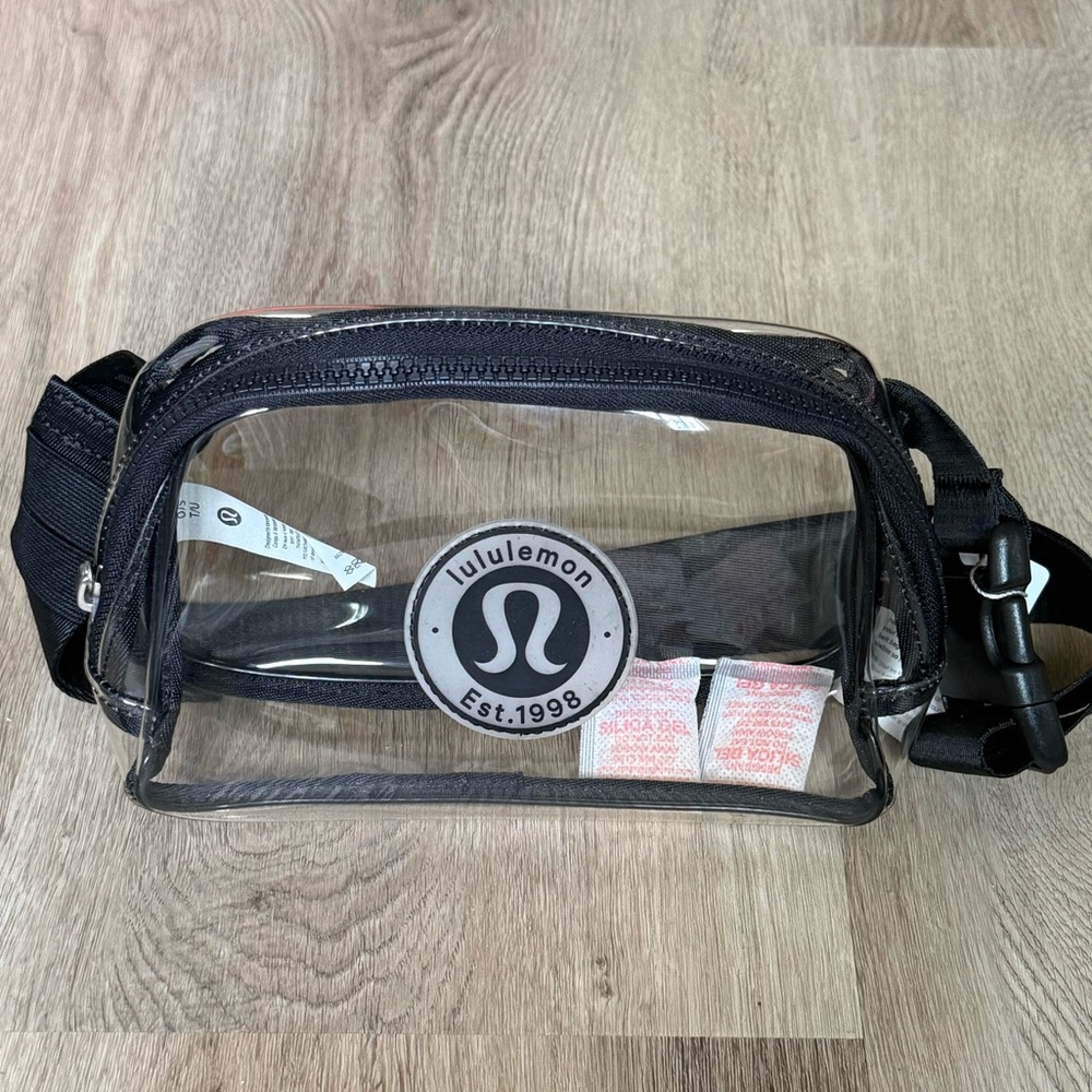 lululemon clear belt bag